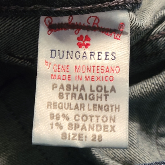 Lucky Brand Dungarees Pasha Lola Straight Length Women's Jeans Size 28 - Picture 6 of 6